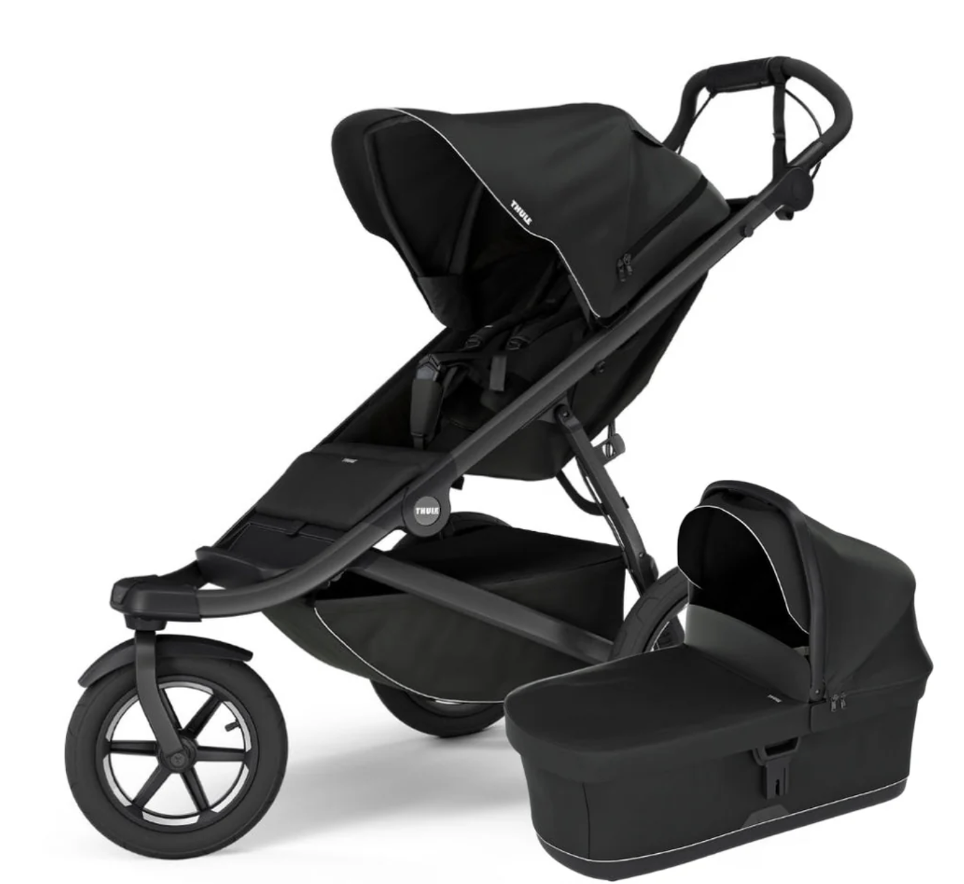 Thule urban Glide 3 + Bassinet - Black